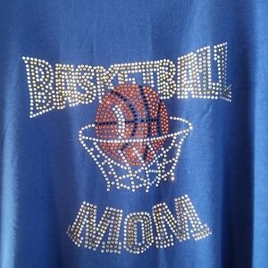 Ladie's Basketball Mom T-shirt